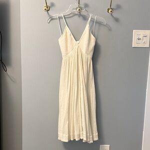 Rag & Bone Elegant Cream Backless Dress
